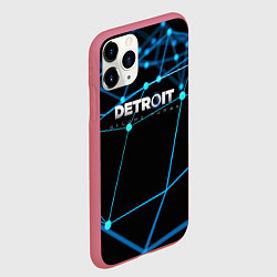 Чехол iPhone 11 Pro матовый Detroit:Become Human, цвет: 3D-малиновый — фото 2