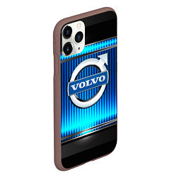 Чехол iPhone 11 Pro матовый VOLVO, цвет: 3D-коричневый — фото 2