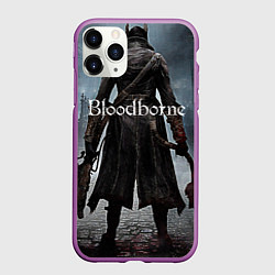 Чехол iPhone 11 Pro матовый Bloodborne, цвет: 3D-фиолетовый