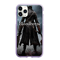 Чехол iPhone 11 Pro матовый Bloodborne, цвет: 3D-светло-сиреневый