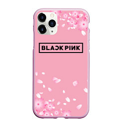 Чехол iPhone 11 Pro матовый BLACKPINK, цвет: 3D-розовый