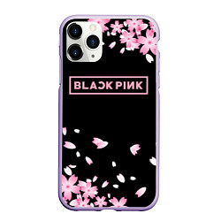 Чехол iPhone 11 Pro матовый BLACKPINK, цвет: 3D-светло-сиреневый