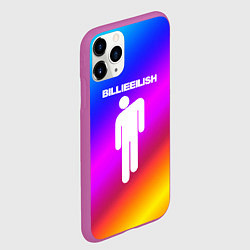 Чехол iPhone 11 Pro матовый BILLIE ELLISH 2020, цвет: 3D-фиолетовый — фото 2