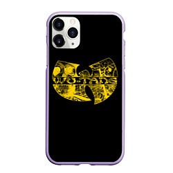 Чехол iPhone 11 Pro матовый Wu-Tang Clan, цвет: 3D-светло-сиреневый