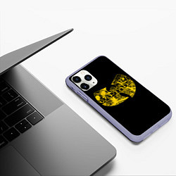 Чехол iPhone 11 Pro матовый Wu-Tang Clan, цвет: 3D-светло-сиреневый — фото 2