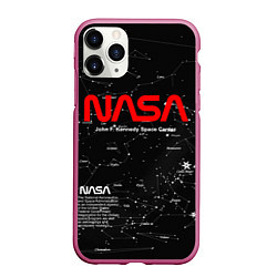 Чехол iPhone 11 Pro матовый NASA