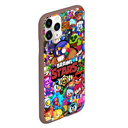 Чехол iPhone 11 Pro матовый BRAWL STARS EL PRIMO, цвет: 3D-коричневый — фото 2