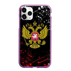 Чехол iPhone 11 Pro матовый РОССИЯ