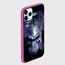 Чехол iPhone 11 Pro матовый PREDATOR, цвет: 3D-фиолетовый — фото 2