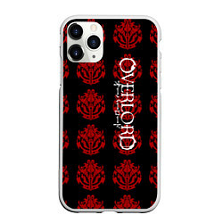 Чехол iPhone 11 Pro матовый Overlord, цвет: 3D-белый