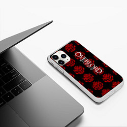 Чехол iPhone 11 Pro матовый Overlord, цвет: 3D-белый — фото 2