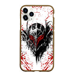 Чехол iPhone 11 Pro матовый BERSERK, цвет: 3D-коричневый