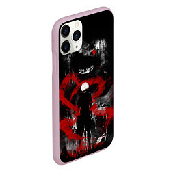 Чехол iPhone 11 Pro матовый TOKYO GHOUL, цвет: 3D-розовый — фото 2