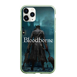 Чехол iPhone 11 Pro матовый Bloodborne, цвет: 3D-салатовый