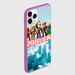 Чехол iPhone 11 Pro матовый ROBLOX 5, цвет: 3D-фиолетовый — фото 2