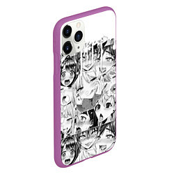 Чехол iPhone 11 Pro матовый AHEGAO, цвет: 3D-фиолетовый — фото 2