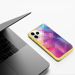 Чехол iPhone 11 Pro матовый Пикси, цвет: 3D-желтый — фото 2