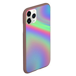 Чехол iPhone 11 Pro матовый Gradient vinyl, цвет: 3D-коричневый — фото 2