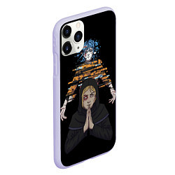 Чехол iPhone 11 Pro матовый Sally Face, цвет: 3D-светло-сиреневый — фото 2