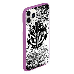 Чехол iPhone 11 Pro матовый Overlord, цвет: 3D-фиолетовый — фото 2
