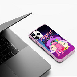 Чехол iPhone 11 Pro матовый The Midnight Gospel, цвет: 3D-розовый — фото 2
