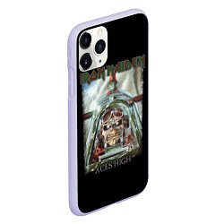 Чехол iPhone 11 Pro матовый Iron Maiden, цвет: 3D-светло-сиреневый — фото 2