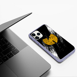 Чехол iPhone 11 Pro матовый Wu-Tang Clan, цвет: 3D-светло-сиреневый — фото 2