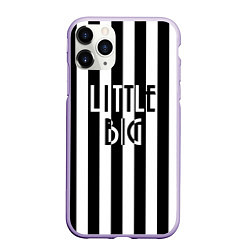 Чехол iPhone 11 Pro матовый Литл,биг, цвет: 3D-светло-сиреневый