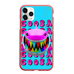 Чехол iPhone 11 Pro матовый 6IX9INE- GOOBA, цвет: 3D-красный