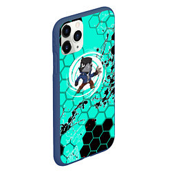 Чехол iPhone 11 Pro матовый Brawl Stars, цвет: 3D-тёмно-синий — фото 2