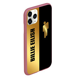 Чехол iPhone 11 Pro матовый Billie Eilish Gold, цвет: 3D-малиновый — фото 2