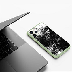 Чехол iPhone 11 Pro матовый FAIRY TAIL, цвет: 3D-салатовый — фото 2