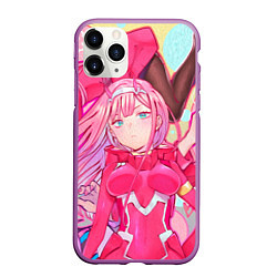 Чехол iPhone 11 Pro матовый DARLING IN THE FRANXX