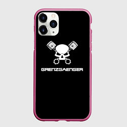 Чехол iPhone 11 Pro матовый Grenzgaenger, цвет: 3D-малиновый