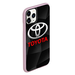 Чехол iPhone 11 Pro матовый TOYOTA, цвет: 3D-розовый — фото 2