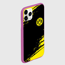 Чехол iPhone 11 Pro матовый BORUSSIA, цвет: 3D-фиолетовый — фото 2
