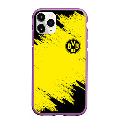 Чехол iPhone 11 Pro матовый BORUSSIA, цвет: 3D-фиолетовый