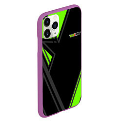 Чехол iPhone 11 Pro матовый Skoda RS Z, цвет: 3D-фиолетовый — фото 2