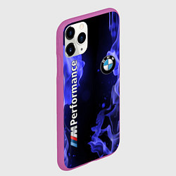 Чехол iPhone 11 Pro матовый BMW, цвет: 3D-фиолетовый — фото 2