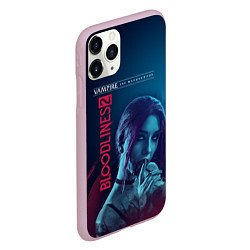 Чехол iPhone 11 Pro матовый Bloodlines 2, цвет: 3D-розовый — фото 2