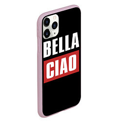 Чехол iPhone 11 Pro матовый Bella Ciao, цвет: 3D-розовый — фото 2