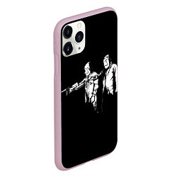 Чехол iPhone 11 Pro матовый Бумажный Дом, цвет: 3D-розовый — фото 2