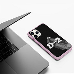 Чехол iPhone 11 Pro матовый Agust D D-2 by BTS, цвет: 3D-розовый — фото 2