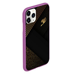 Чехол iPhone 11 Pro матовый Fairy Tail, цвет: 3D-фиолетовый — фото 2