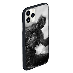 Чехол iPhone 11 Pro матовый DARK SOULS, цвет: 3D-черный — фото 2