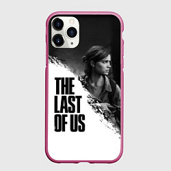 Чехол iPhone 11 Pro матовый THE LAST OF US 2, цвет: 3D-малиновый