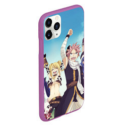 Чехол iPhone 11 Pro матовый FAIRY TAIL ХВОСТ ФЕИ, цвет: 3D-фиолетовый — фото 2