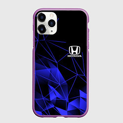 Чехол iPhone 11 Pro матовый HONDA, цвет: 3D-фиолетовый