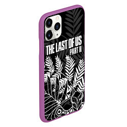 Чехол iPhone 11 Pro матовый THE LAST OF US 2, цвет: 3D-фиолетовый — фото 2