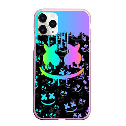 Чехол iPhone 11 Pro матовый MARSHMELLO, цвет: 3D-розовый